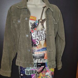 Green corduroy Jacket